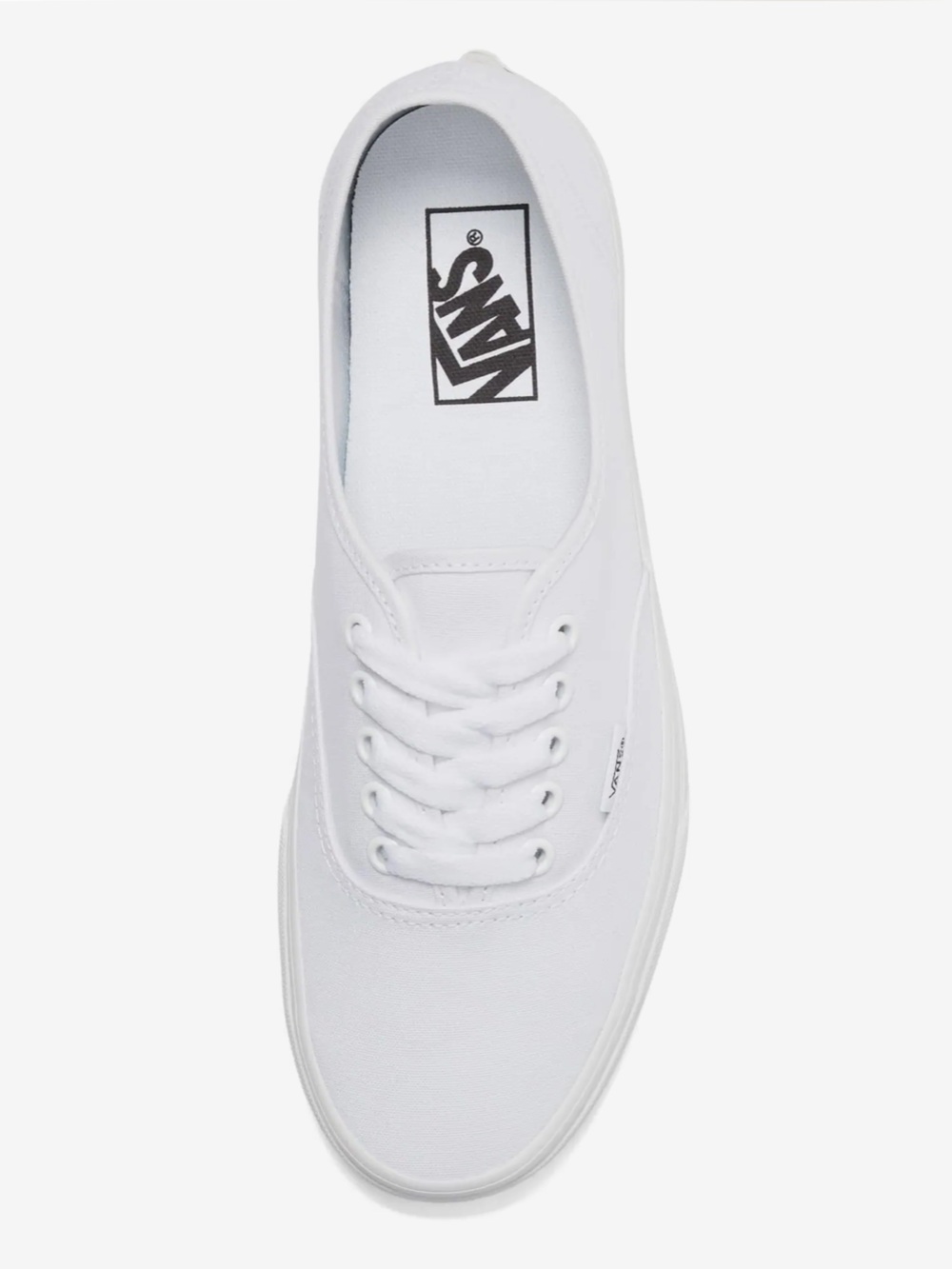 Like new triple white vans size 9 women 7.5 men